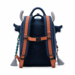 Kirin Protector Embroidered Backpack - Chinese Folk Art Guardian Spirit Bag - Image 2